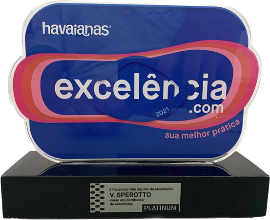 Distribuidor de Excelência 2021 (havaianas)